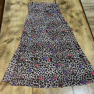 Leopard Print Skirt